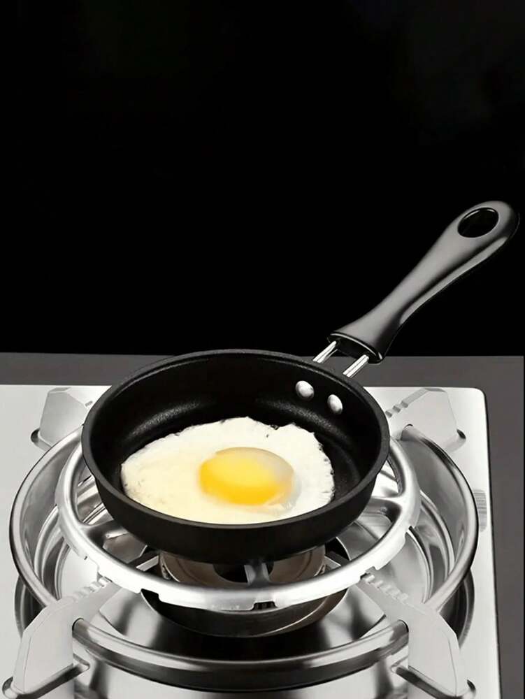 Mini Non Stick Portable Egg Frying Pan 4.7 5.5 Inch Flat Bottom Easy Clean Cookware For Breakfast Camping Travel Induction Gas Stove
