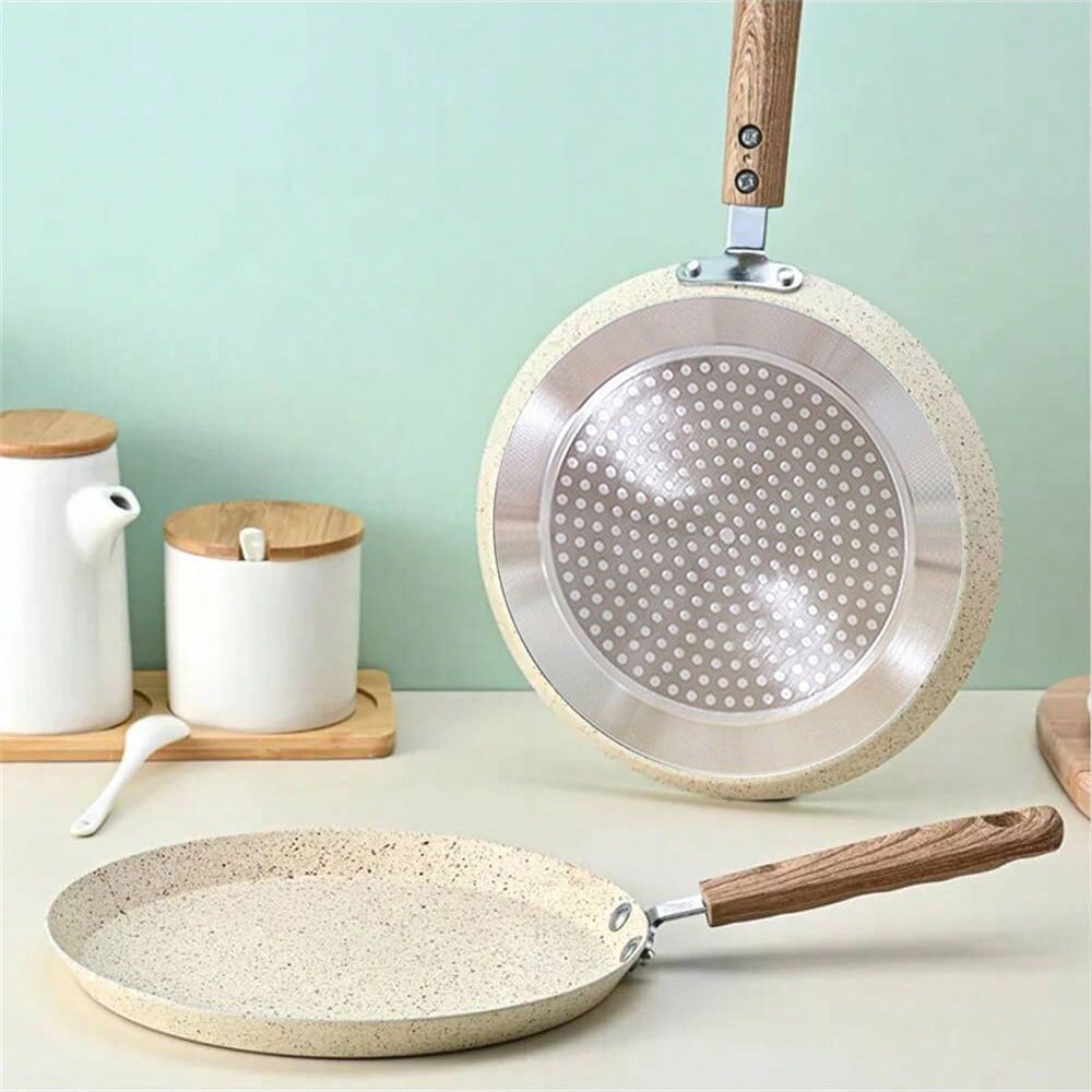Non Stick Mini Crepe Pan Pancake Frying Pan Omelet Pan Induction Gas Stove Compatible For Home Kitchen Restaurant Cooking Cookware