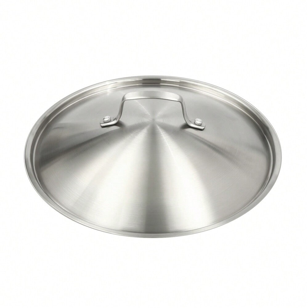 26cm Stainless Steel Cooking Pot Non Stick Induction Hot Pot Heavy Duty Soup Stew Pan With Lid Durable Kitchen Cookware For Daily Use