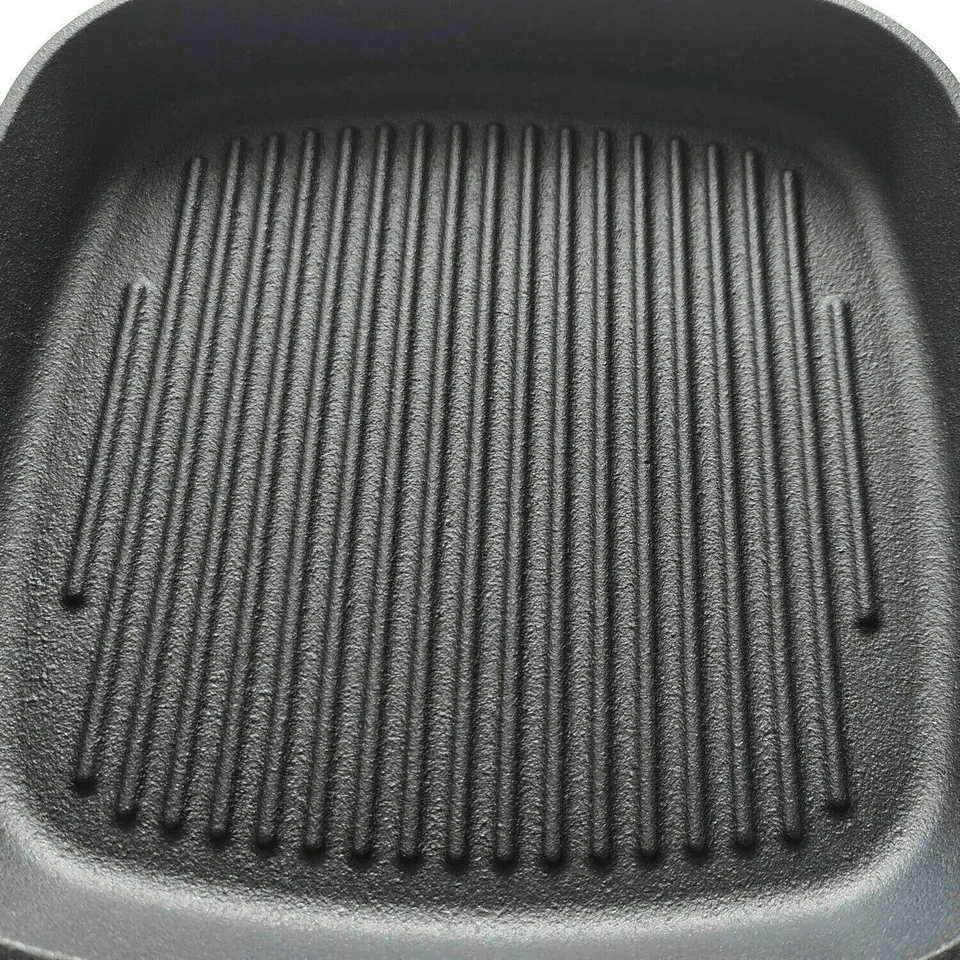 Non Stick Flat Bottom Frying Pan Cast Iron Pancake Pan For Steaks Eggs Induction And Gas Stove Smokeless Cookware Kitchen Restaurant