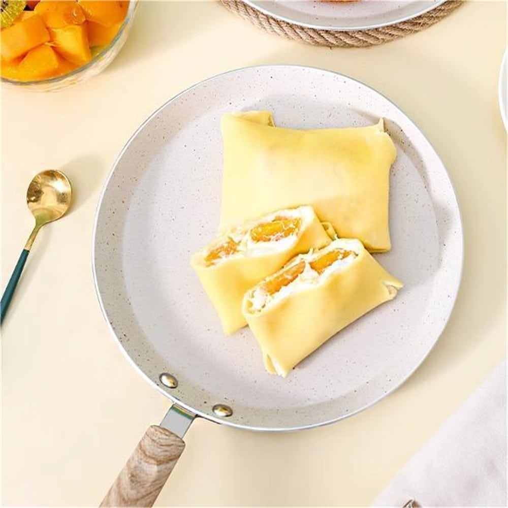 Non Stick Mini Crepe Pan Pancake Frying Pan Omelet Pan Induction Gas Stove Compatible For Home Kitchen Restaurant Cooking Cookware