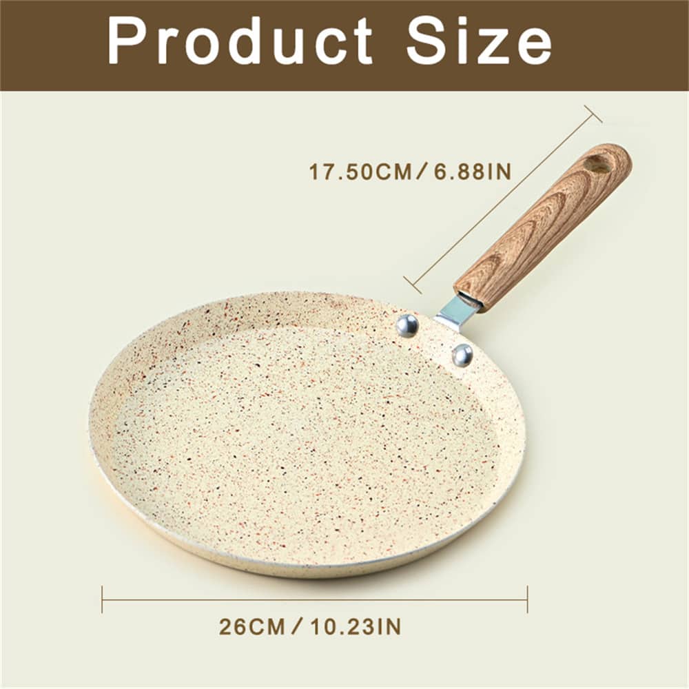 Non Stick Mini Crepe Pan Pancake Frying Pan Omelet Pan Induction Gas Stove Compatible For Home Kitchen Restaurant Cooking Cookware